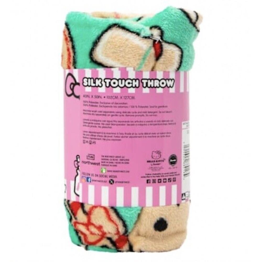 🔥Sanrio Hello Kitty Christmas Silk Touch Throw Blanket 40" x 50" BNWT🔥 - Picture 3 of 3
